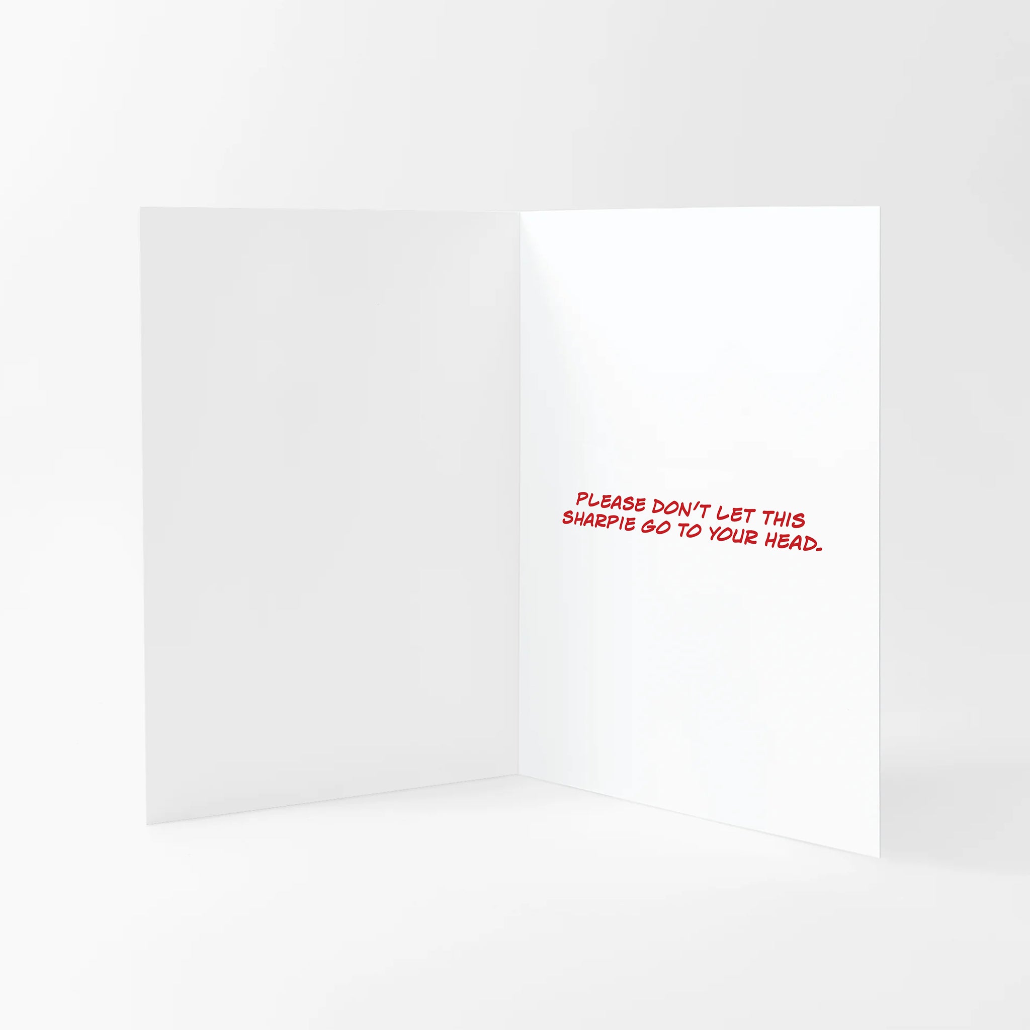 You’re Important To Me Greeting Card + Red Sharpie