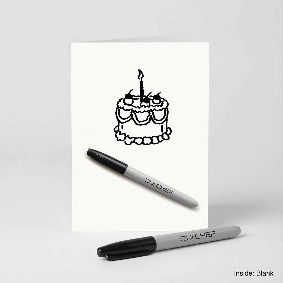 Happy Birthday Greeting Card + Sharpie