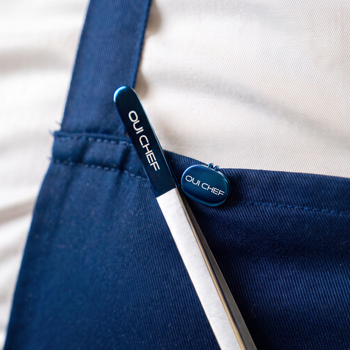 FineTouch Small Chef's Tweezers & HoldFast Magnetic Chef’s Clip