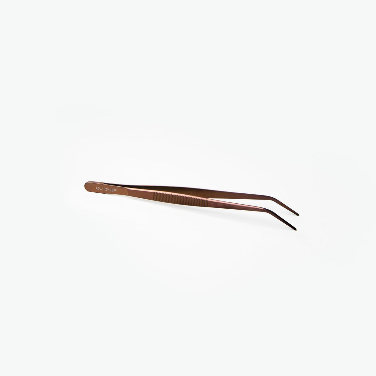 Oui-Chef-14cm-Angled-Tip-SuperFine-Tweezers-Copper