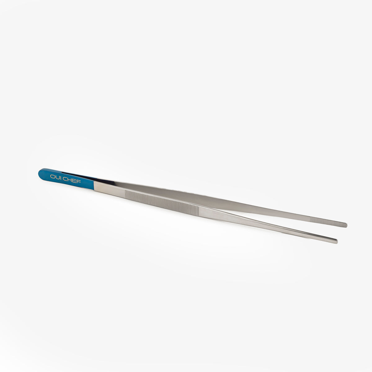 Oui-Chef-40cm-Straight-Regular-Tweezers-Blue-Top