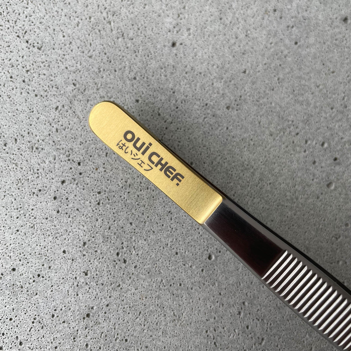 Oui_Chef_GoldTop_Tweezers_Handle