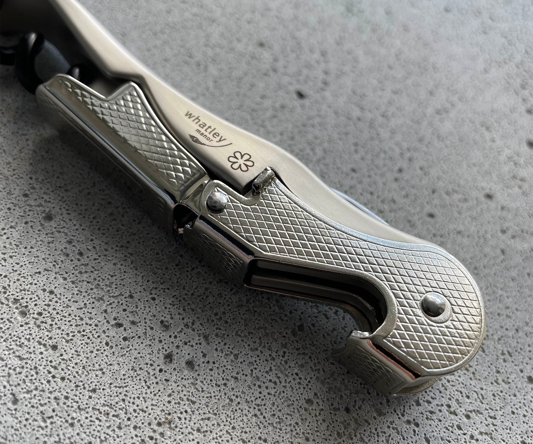 Custom engraved Oui Chef Corkscrew for Whatley
