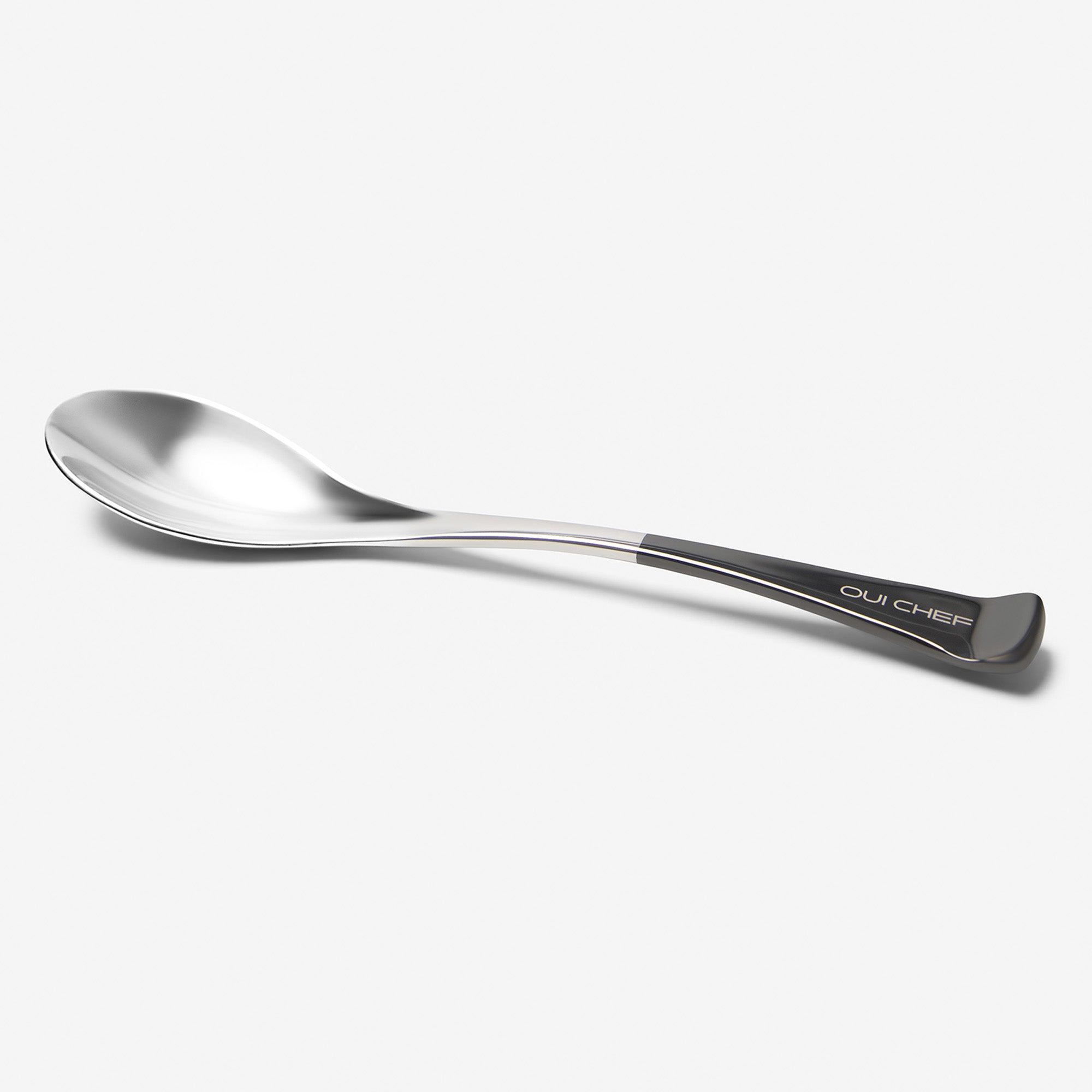 Oui-Chef-Large-Signature-Spoon-Black-Top