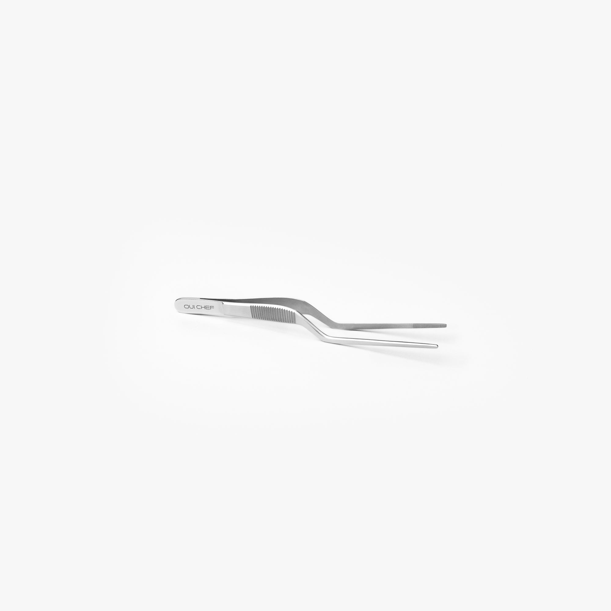 Oui-Chef-14cm-Offset-Regular-Tweezers-Chrome