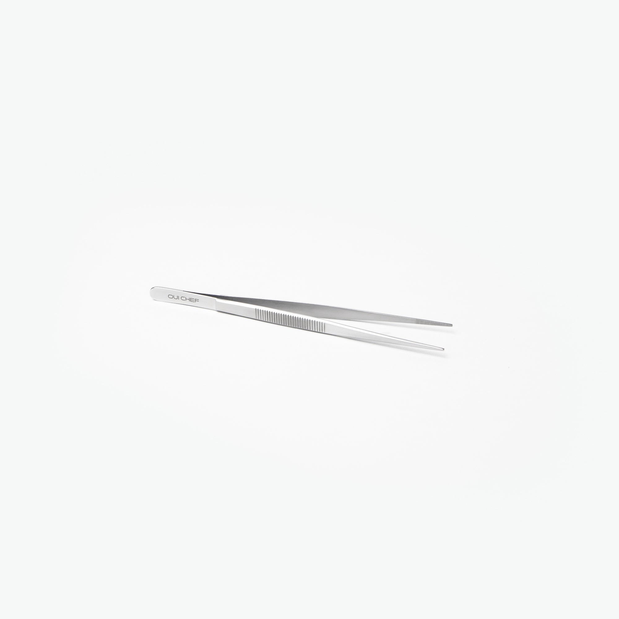 Oui-Chef-15.5cm-Straight-SuperFine-Tweezers-Chrome