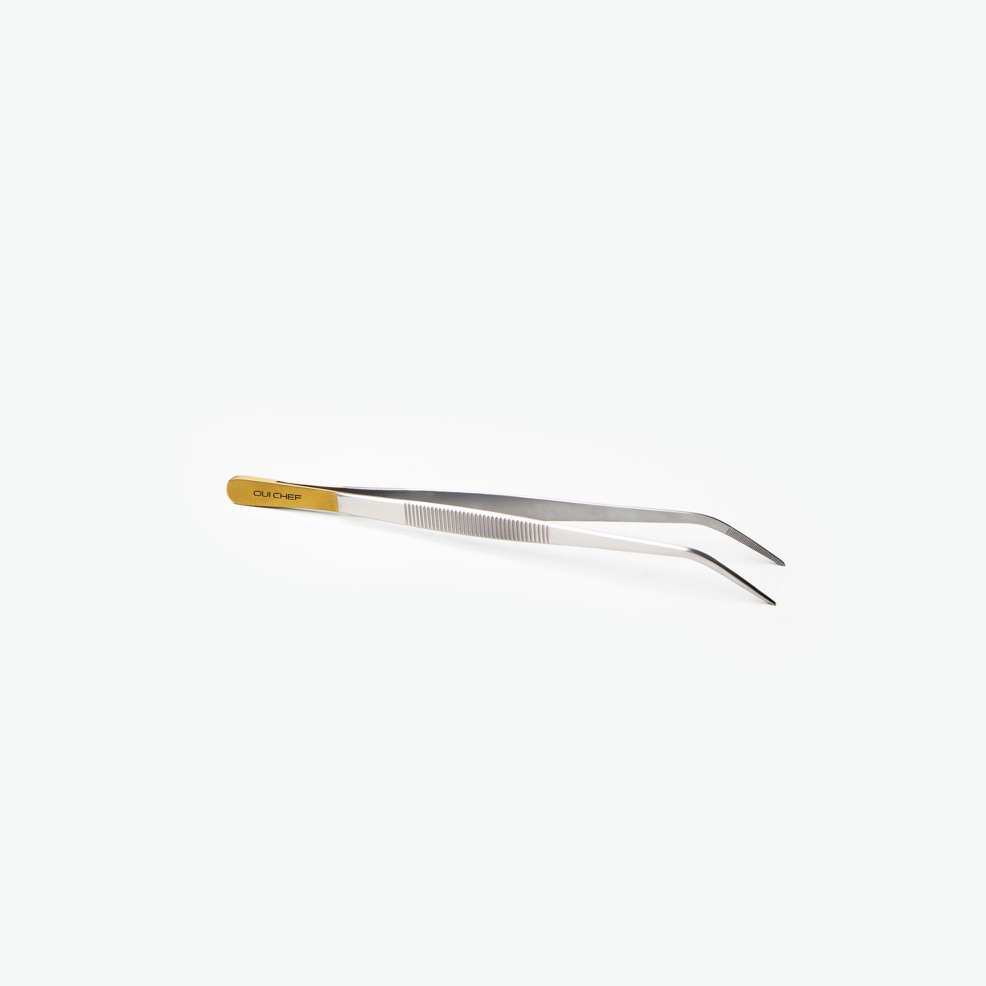 Oui-Chef-20cm-Angled-Tip-SuperFine-Tweezers-Gold-Top