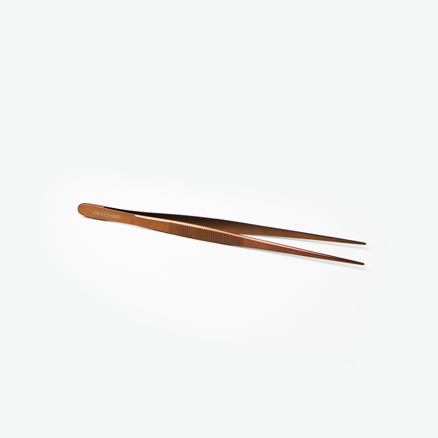 Oui-Chef-20cm-Straight-SuperFine-Tweezers-Copper