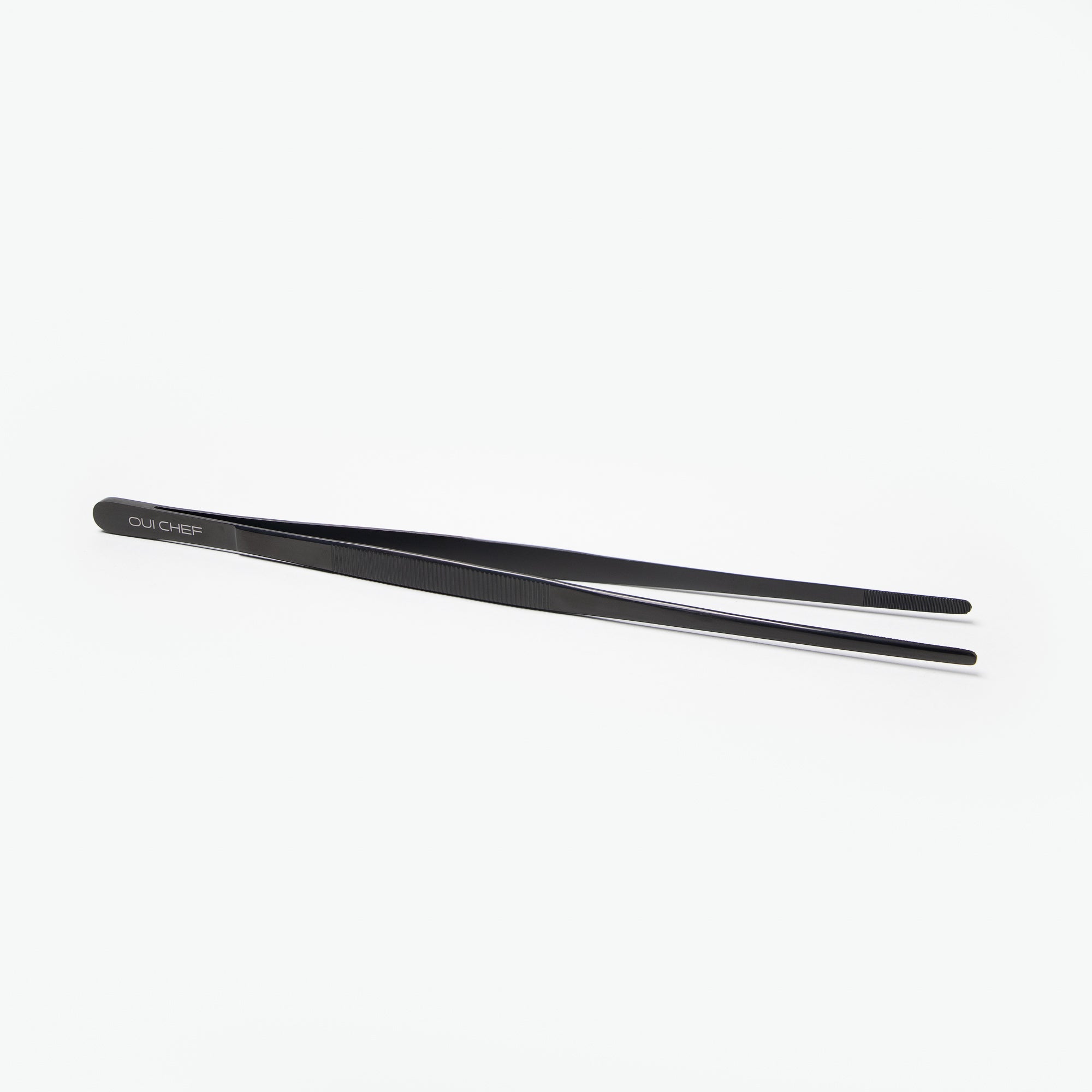 Oui-Chef-40cm-Straight-Regular-Tweezers-Black