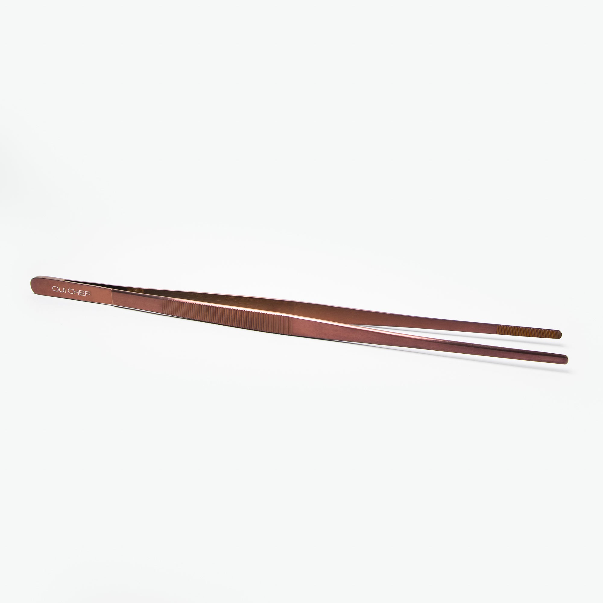    Oui-Chef-40cm-Straight-Regular-Tweezers-Copper