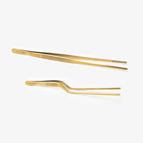 Oui-Chef-Duo-Medium-Large-Gold-Tweezers-Kit