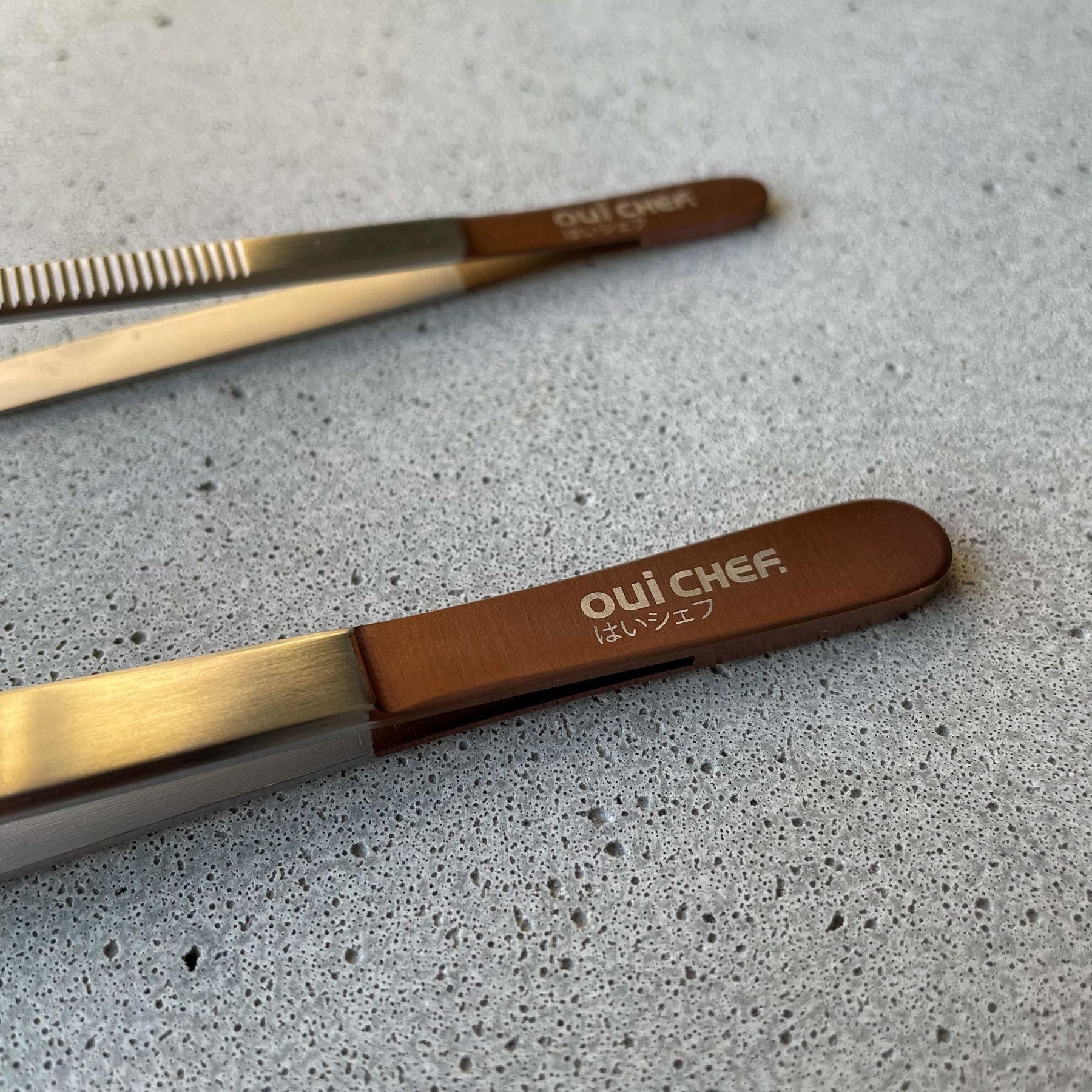 SALE - Medium Angled Tip Chef's Tweezers (20cm/7.87")